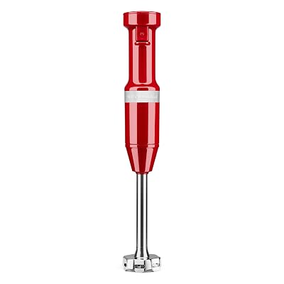 KitchenAid Variable Speed Corded Hand Blender KHBV53, Empire Red