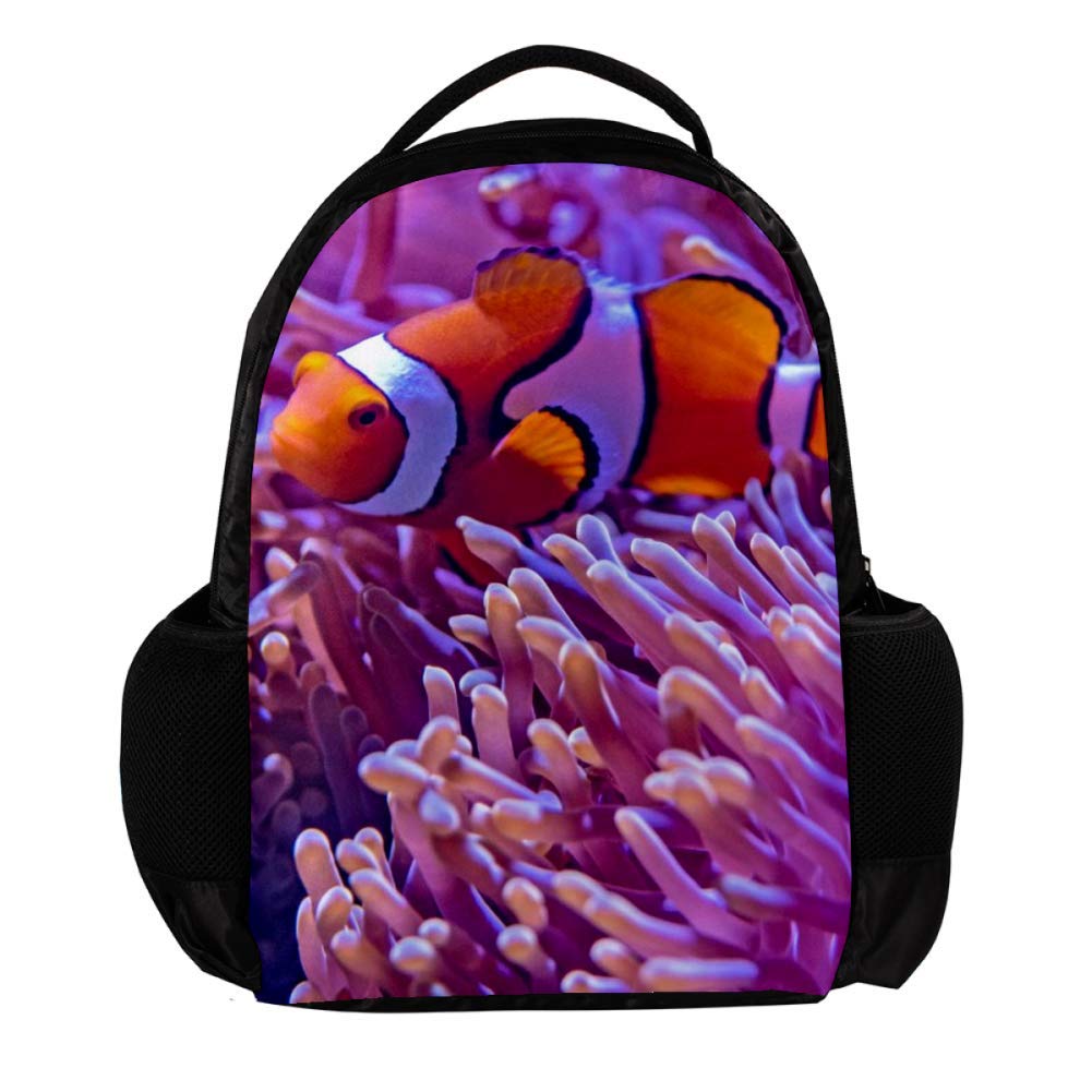 A Tropical Fish Cute Travel Backpack，Multifunctional