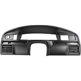 Dashboard Instrument Cluster Panel Bezel Black Replacement For Ford | F250 F350 F Series Super Duty 7.3L V8 Diesel 1994-1997 F4TZ-15044D70-C Surround Trim for Instrument Cluster Dash Panel
