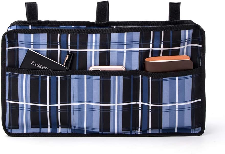 Fushida Wheelchair Side Bag,Walker Rollator Storage Bags Waterproof,Rollator Large Capacity Organizer Hands Free Storage Tote Bag for Disabled Seniors, GJ189: Health & Personal Care