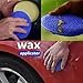 HelloAuto Waterproof Car Wash Mitt and Wax Applicator Kit-2 Pack