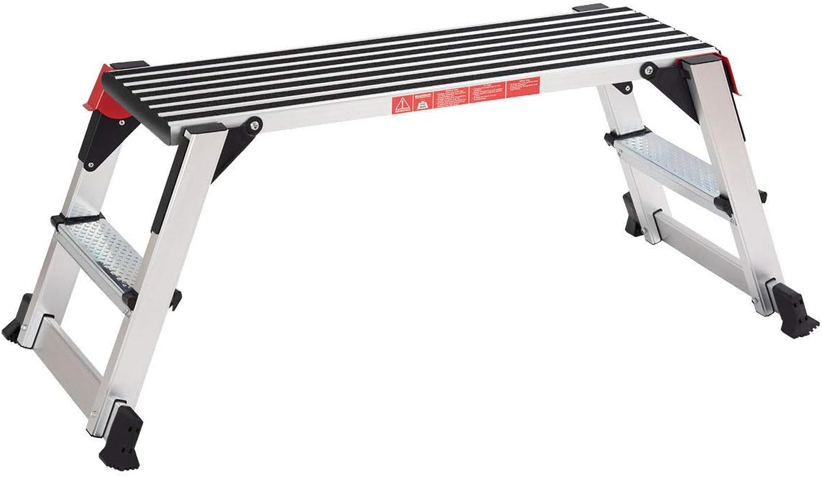 Folding & Step Ladders 5HD EN131 Aluminum Foldable Work Bench Ladder