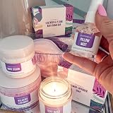 Pamper Belle Lavender Relaxation Spa Bath Gift Set 7pc Body Scrub Soap Salts view 5