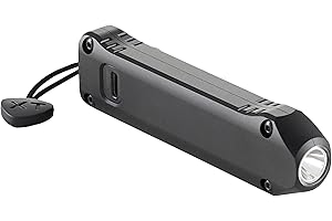 Streamlight 88812 Wedge XT 500-Lumen 1,900-Candela Flat Everyday Carry Flashlight, Includes USB-Cable and Pocket Lanyard, Black