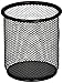 Lorell LLR84149 Mesh Wire Pencil Cup Holder, Black