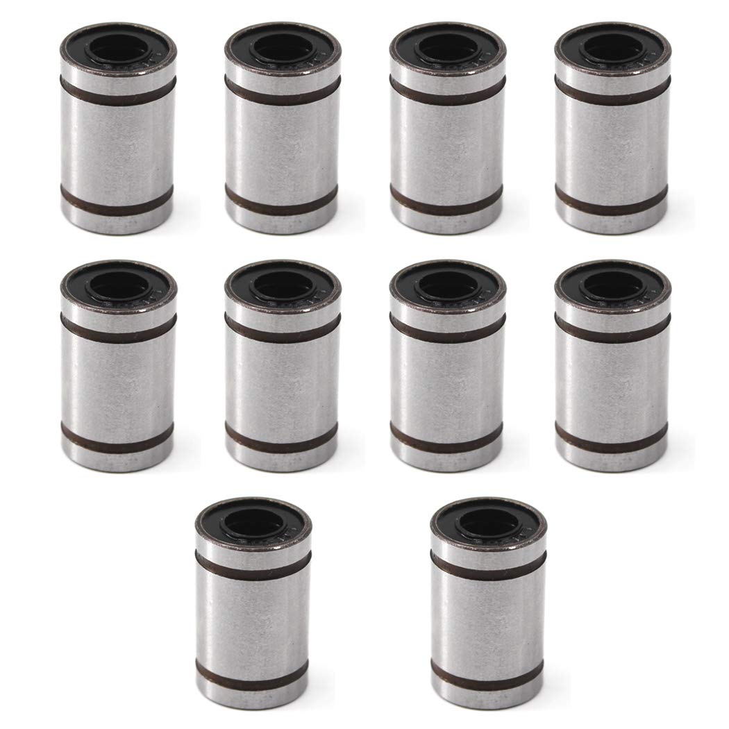 LM6UU Linear Ball Bearing 6x12x19mm Ball Bearing Bushing For 3D Printer 10PCS