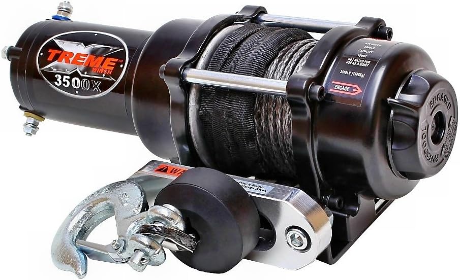 XTREME Winch 3500LB UTV Winch With Model Specifc Mount Fits KAWASAKI 0813 TERYX