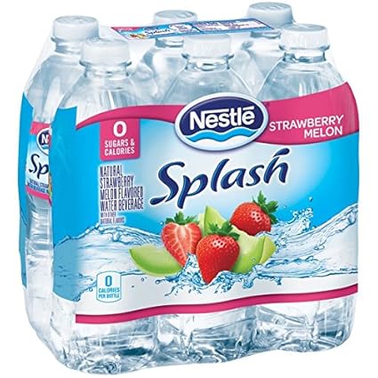 Nestle Pure Life Splash Strawberry Melon Amazon Com Grocery Gourmet Food
