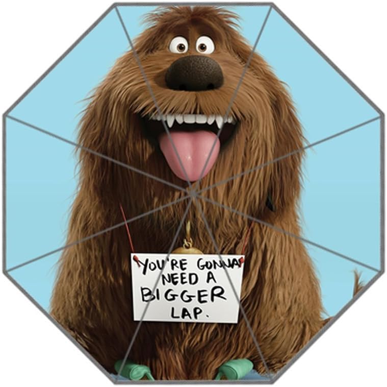 Foldable Umbrella Custom Personalized Animation Pets Rain Umbrella Parasol