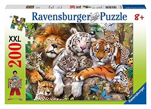 Big Cat Nap Jigsaw Puzzle, 200-Piece