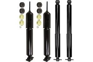 Carock Front Rear Shocks Struts Set Compatible with 2003-2016 Chevy Express 2500 3500 / GMC Savana 2500 3500