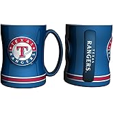 MLB Texas Rangers 225851 Coffee Mug, Team Color, 14 oz