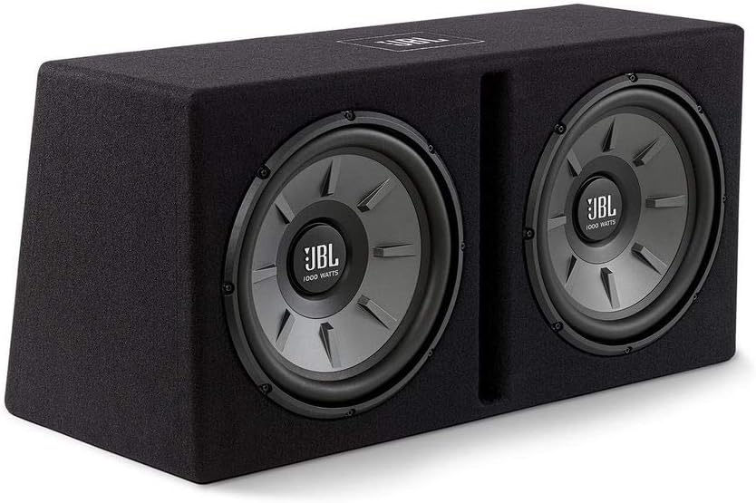 JBL STAGE1220B Caja con 2 Subwoofers Box Dual Stage 1220B 12