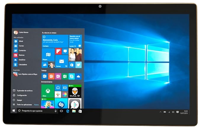 title='Primux Iox All-in-One, PC con schermo touchscreen da 17.3 HD, Intel Celeron