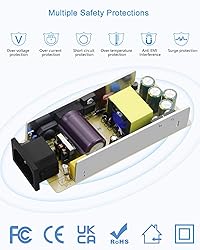 ALITOVE DC 12V 5A Power Supply Adapter Converter