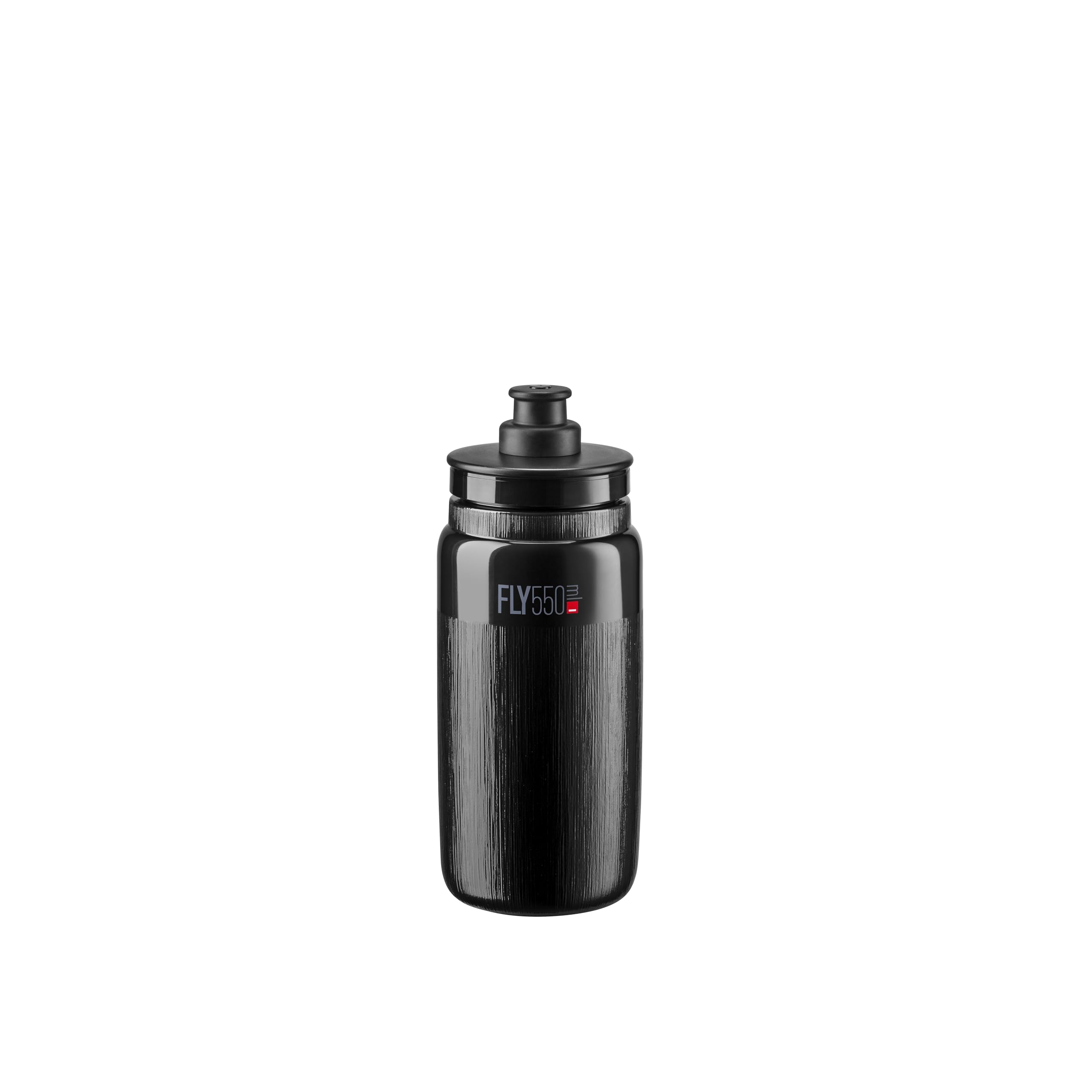 ELITE Fly Tex Water Bottle Black – Insulated Cycling Bottle with Thermal Protection – Lightweight & BPA-Free – 550ml – For Road Bike, MTB & Gravel Cycling — image 1