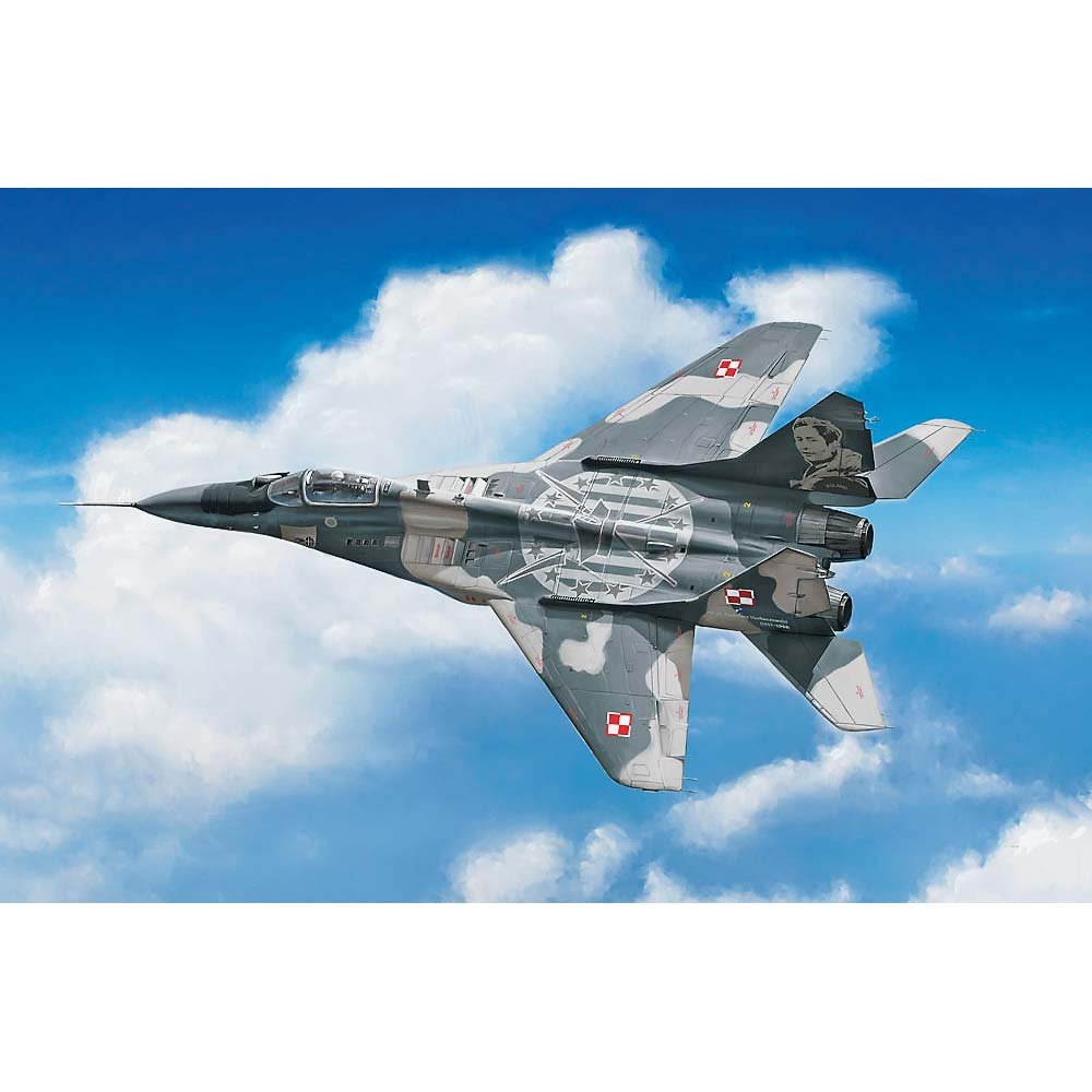 Italeri 510001377-1:72 MIG 29A Fulcrum, Model Cars, Grey