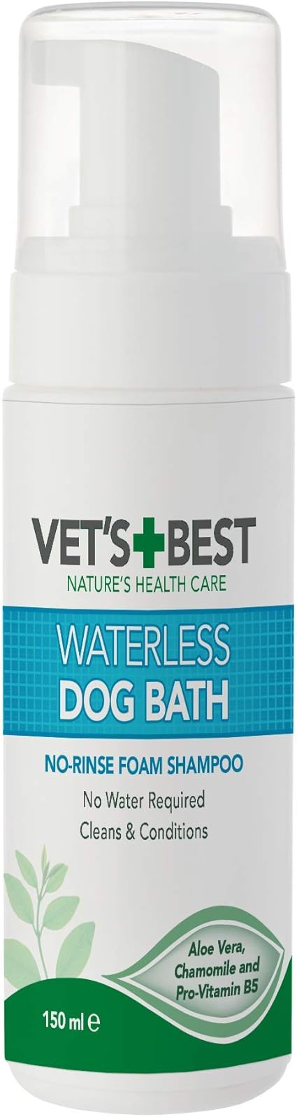 No Rinse Dry Shampoo for Dogs 