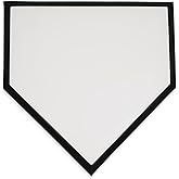 Champion Sports Home Plates &ndash; Durable Molded Rubber Baseball/Softball Home Base with Various Bottom &amp; Anchor Options, In-Ground, Waffle, Metal, or Hardwood Base Styles Available