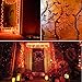 zerproc Orange Christmas Lights 33ft 100 LED String Lights 120V UL Certified Xmas Tree Lights for Christmas Halloween, Patio, Holiday, Party, Home, Indoor and Outdoor Decoration