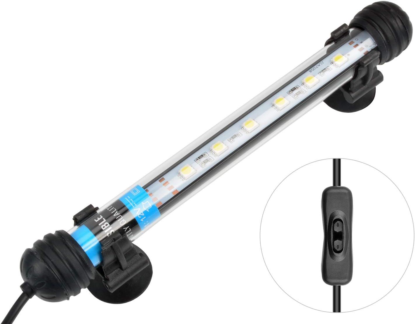 Cappuccio luminoso per acquari