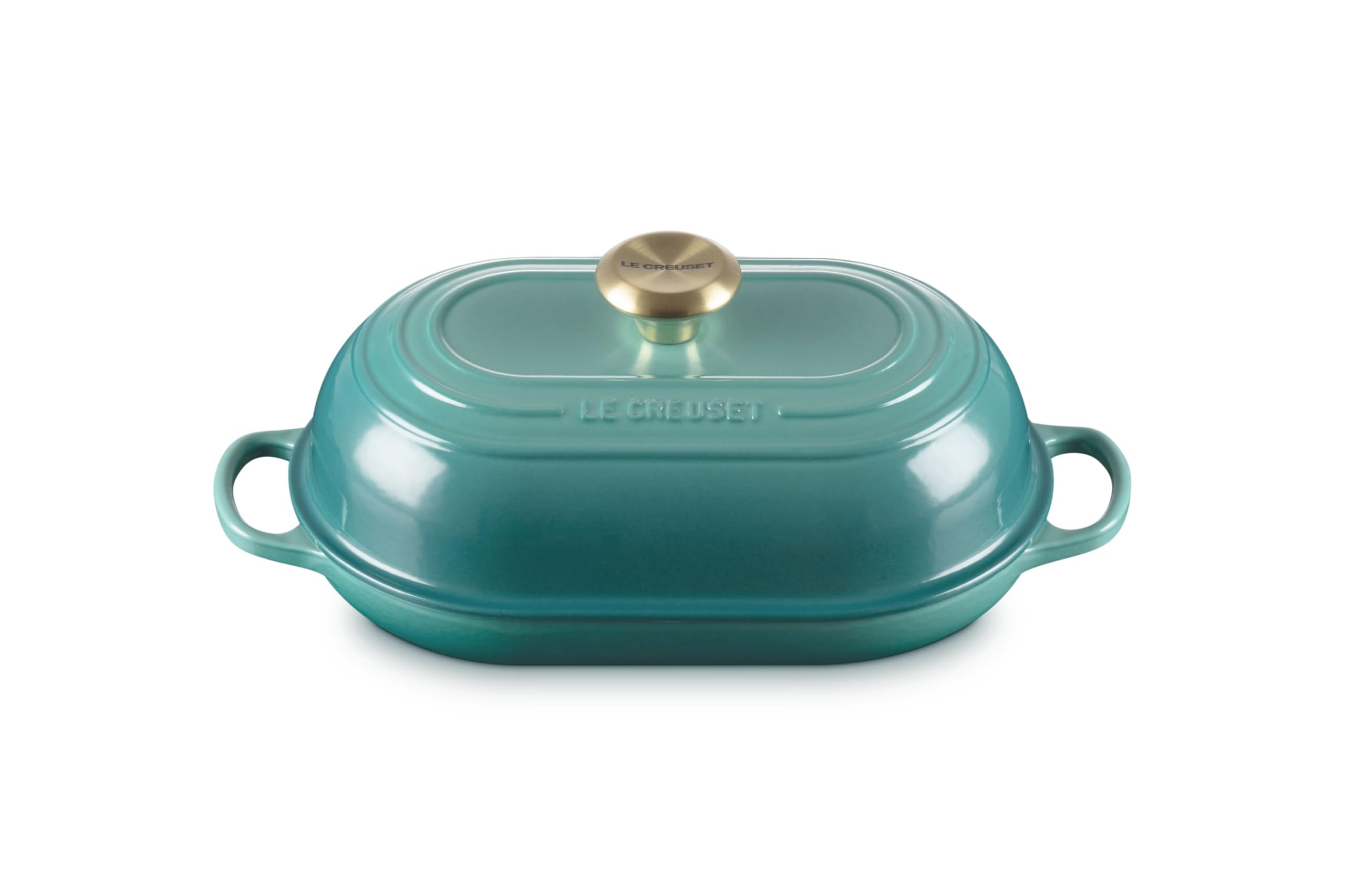 Le Creuset Enameled Cast Iron Signature Oval Bread Oven, 11.5 inch, Riviera