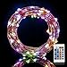 Dimmable Multi-Color LED String Lights Copper Wire with Remote Control, Waterproof Rope Lights for Gardens, Homes, Patio, Wedding, Dancing, Party(200LEDs, 66ft)