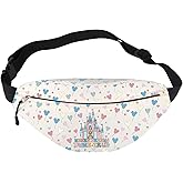 BWWKTOP Enchanted Kingdom Fanny Pack Magical Castle Park Gift Where Dreams Come True Waist Bag Kingdom of Dreams Trip Merandise (Dreams Come True-WB)