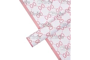 PAUL VALENCE 20-Sheet Flower Wrapping Paper, Floral Waterproof Bouquet Wrapping Paper for Flowers, Florist Wrapping Paper for DIY Craft, (FERA PINK)