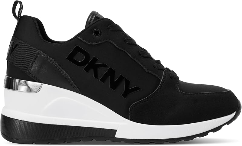 Damen Cait - Wedge Sneaker, Schwarz, 35 EU