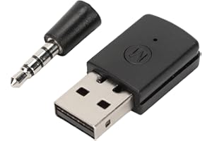 Adapters, Adapter Receiver and Transmitter USB Adapter Dongle for for Long Range Transmission, and 3.5mm Plug
