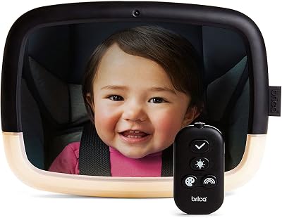 Munchkin In-Sight Car Seat Mirror with LED Night Light