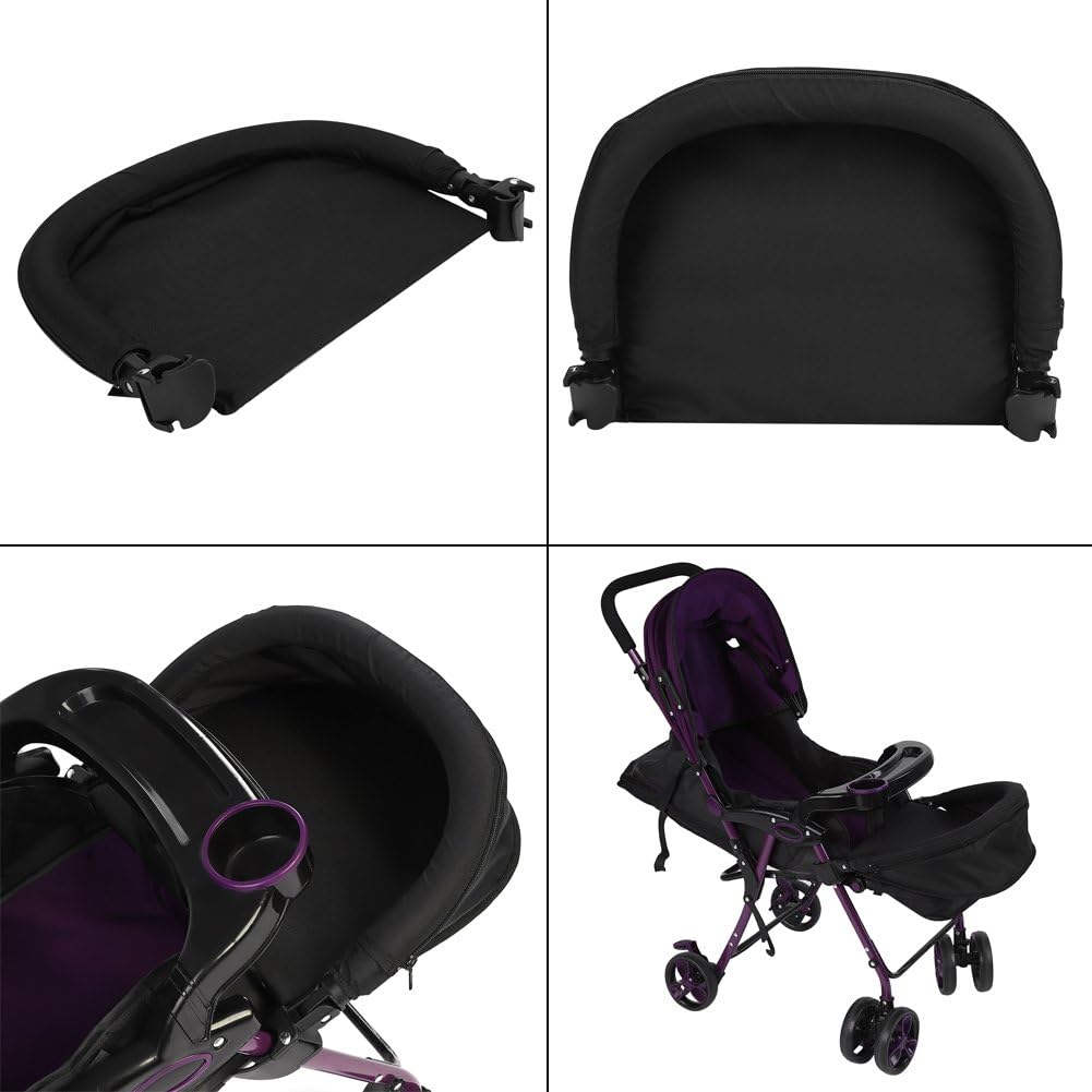 stroller with adjustable footrest