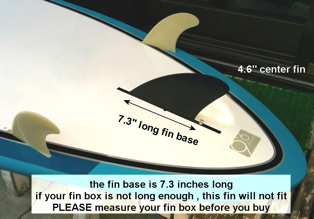 saruSURF 4.6 US box center fin Safety Flex Soft replacement for