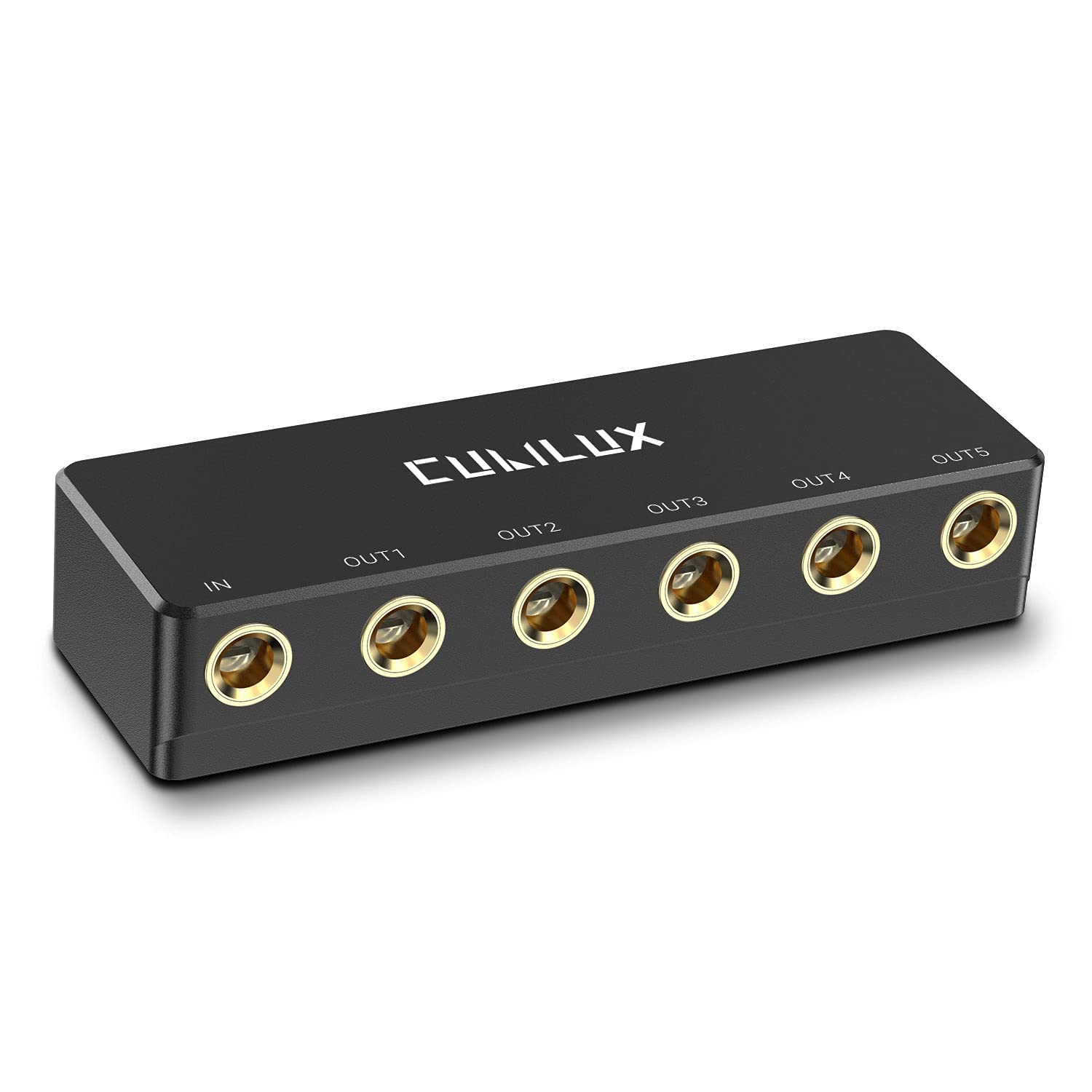 Mua Cubilux Passive 6.35mm Headphones Splitter Box, 1/4” Stereo Multi Audio Distributor