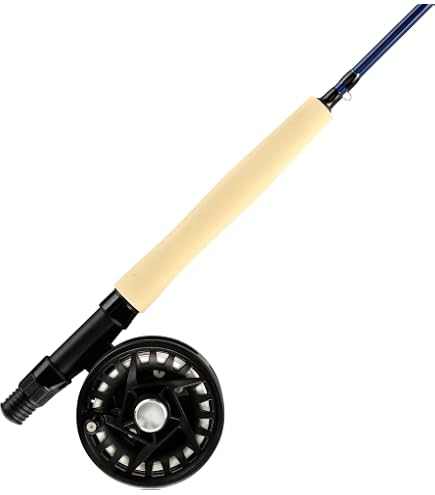 Shakespeare Cedar Canyon Elite Fly Reel and 9' Rod Combo, 4-Piece Graphite Blank Construction : Sports & Outdoors