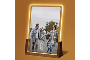 YINYIFANS Panoramic Personalized Night Light with Photo,Bedside Lamp,Personalized Gift for Children and Adults,Suitable for M