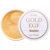 Petitfee Premium Gold &amp; EGF Eye Patch 60pcs (30pairs) - 24k Gold, EGF, Ginseng, Caviar Extract for Nourishing Under Eye, Firming, Smoother Eye Area, Skin Soothing, Rejuvenating