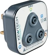 Kewtech KEWCHECK R2 Socket Testing Adaptor for 4mm Test Leads view 1