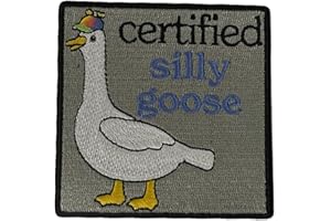 Silly Goose Morale Patch, FILSEF, Meme Patch for Backpacks, Military Patch, Hook and Loop, Tactical, Murph, Veteran Owned