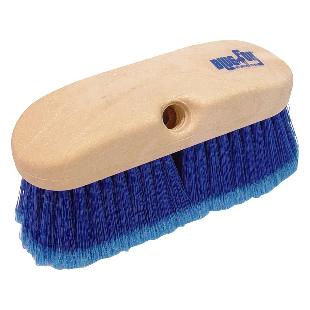 Bon 84-958 Blue Fox Truck Wash Brush Blue Fiber 9-inch