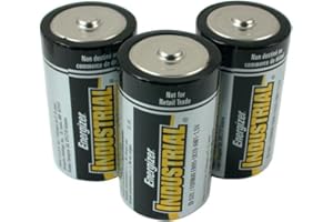 Energizer(R) D Alkaline Industrial Batteries, Box of 12in.