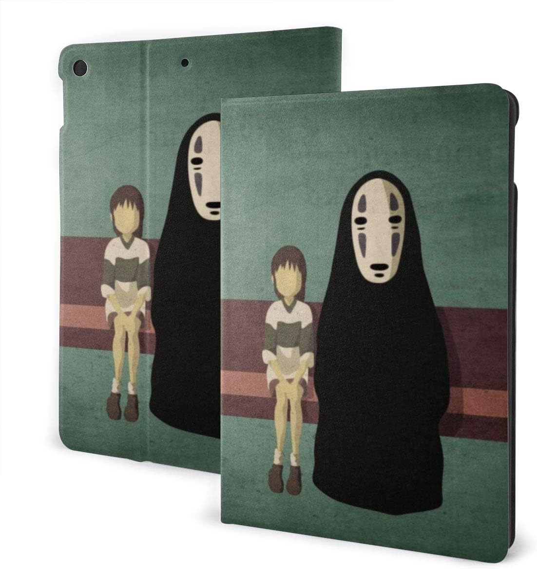 Spirited Away Case Fit IPad 7 Th 10.2 Inch Case with Ultra Slim Lightweight Stand Leather Case/Auto Wake Sleep