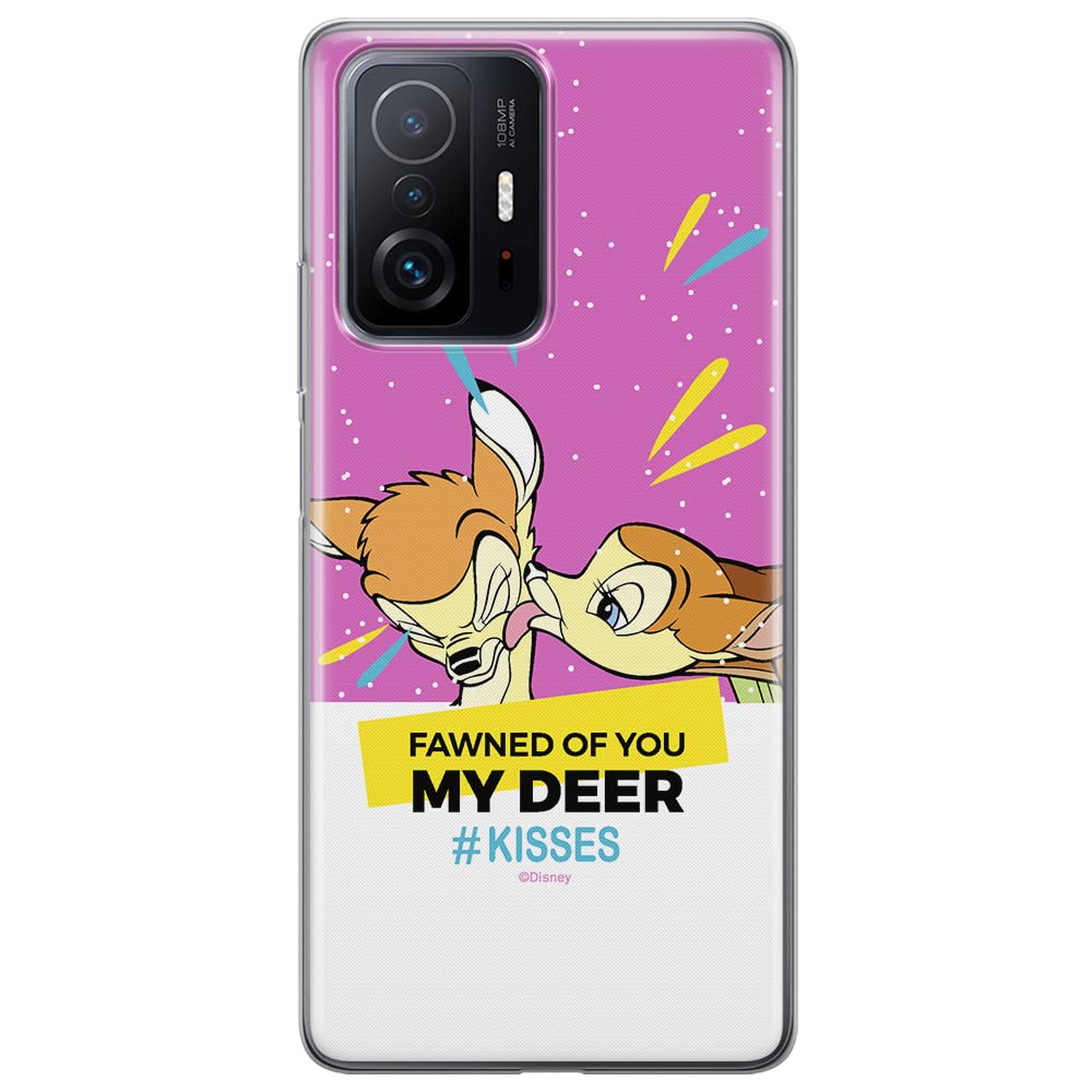 ERT GROUP mobile phone case for Xiaomi 11T 5G / 11T PRO 5G original and officially Licensed Disney pattern Bambi 012 optimally adapted to the shape of the mobile phone, case made of TPU