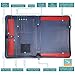 Wundermax Vegan PU Leather Padfolio - Business Notebook Organizer w/Zipper for Resume, Work & Notes - Padfolio for Men & Women w/Notepad and 10