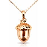 Zeraph Acorn Necklace Pendant Jewelry for Women &ndash; Elegant Accessory