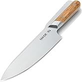 Made In Cookware - 8" Chef Knife - Crafted in France - Full Tang With Olive Wood Handle
