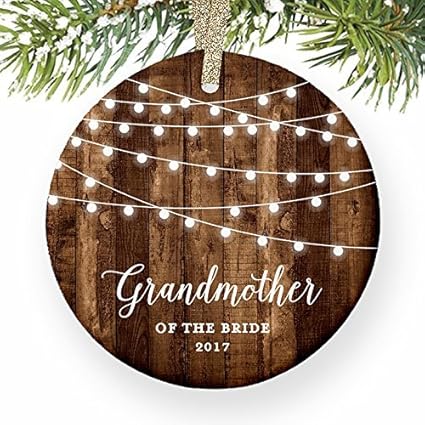 Regali Di Natale Per Le Nonne.Decorazioni Di Natale Ornamento Dei Regali Di Sposa Sposa Da Nonna Bomboniera Festa Nuziale Nana Rustico Ornamenti Per Creazioni In Ceramica Amazon It Casa E Cucina