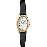 Timex Women's Cavatina Watch - TPearl Dial Gold-Tone Case