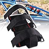 UNIGT Offroad UTV Roll Bar Fire Extinguisher Holder with Mount Replaces Universal for Polaris RZR Ranger General 900 1000 XP Maverick X3 - Enhanced Stitching Quick Release